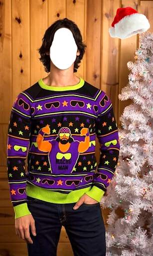 Christmas Men Photo suit screenshot 3