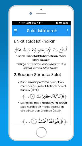 Solat Istikharah screenshot 1