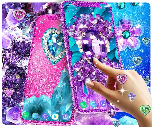 Crystal live wallpapers screenshot 2