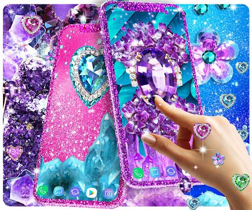 Crystal live wallpapers screenshot 2