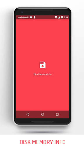 Disk Memory Info (RAM, ROM & Memory Card Status) screenshot 1