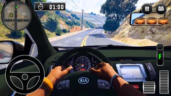 City Driving Kia Car Simulator screenshot 2