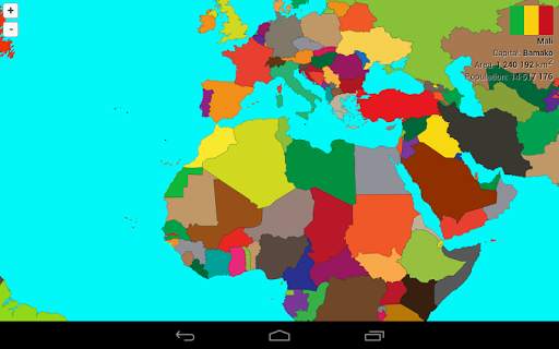 World's Countries & Capitals Quiz Game screenshot 10