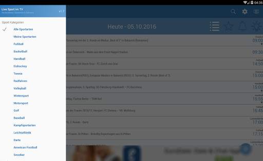 Live Sport TV Programm screenshot 10