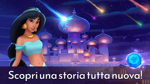 Disney Princess Gemme e Magie: avventura match-3 screenshot 7