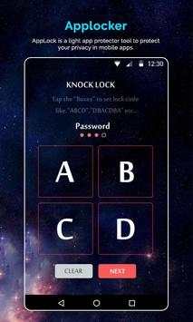 App Locker - Knock Lock screenshot 4