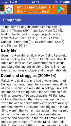 Rakul Preet Singh Fan App screenshot 4