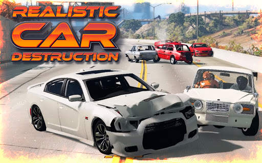 Highway Crash Car Race screenshot 1