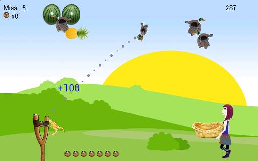Shoot Girl's Fruits screenshot 6