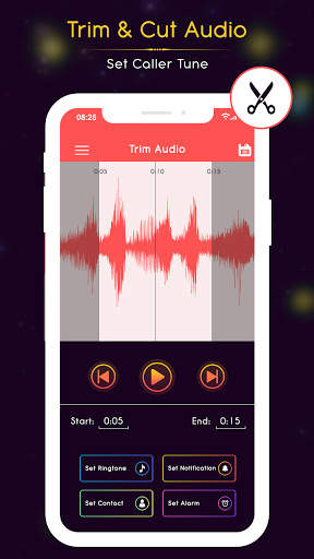 Set Caller Tune - MP3 Cutter & Ringtone Maker App screenshot 2