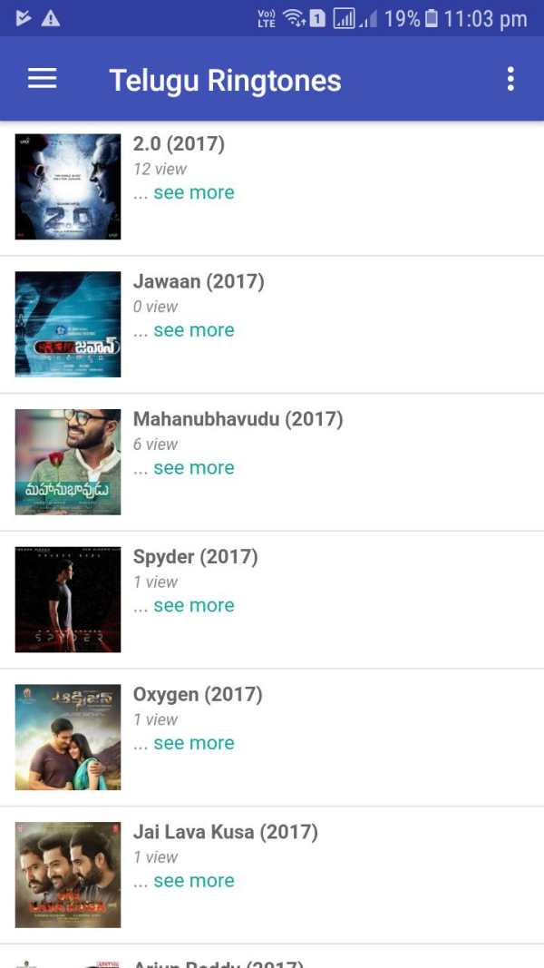 Telugu Ringtones New screenshot 6