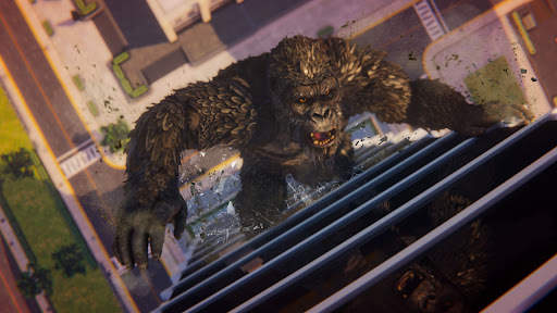 The Angry Gorilla Monster Hunter- Godzilla Games screenshot 3