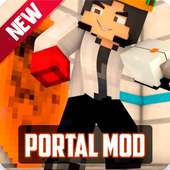 Mod Portal gun for Minecraft logo
