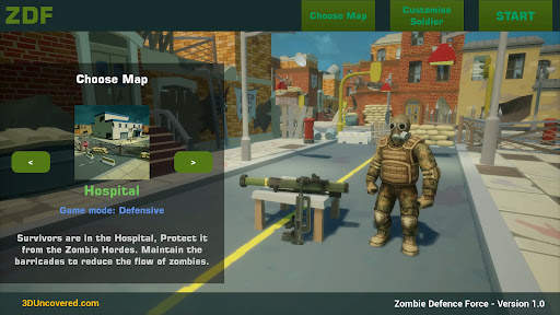 Zombie Defence Force screenshot 1