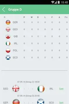 EURO 2016 App screenshot 3