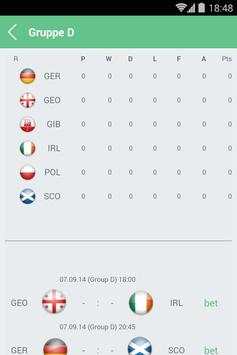 EURO 2016 App screenshot 3