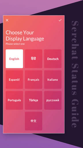 SerChat Status Guide screenshot 1