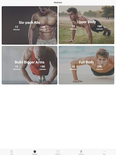 Home Workouts For Men - Muscle Building Workouts screenshot 12
