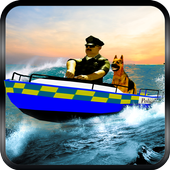 Power Boat Transporter: Police icon