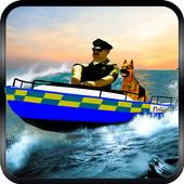 Power Boat Transporter: Police 1.0