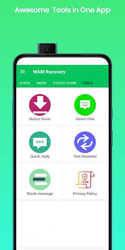WAM Recovery- WA Deleted Message & Status Saver screenshot 3