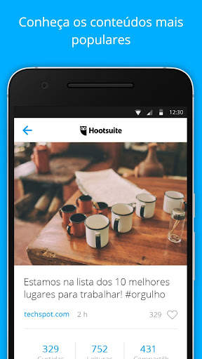 Hootsuite Amplify screenshot 2