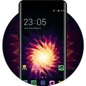 3D Neon flowers live wallpaper - Theme for phone on 9Apps