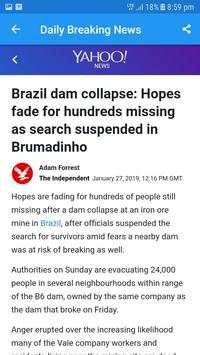Daily Breaking News screenshot 2
