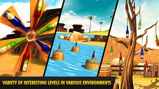 Gun Bottle Shooting Expert 3D screenshot 15