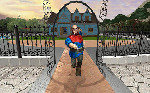 Hello Angry Grandpa Neighbor - Rescue Survival 3D screenshot 5