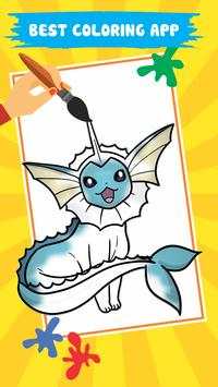 Coloring Pokemon screenshot 1