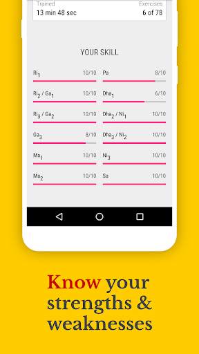 Sadhakam: Carnatic Swara Gnanam Practice screenshot 6