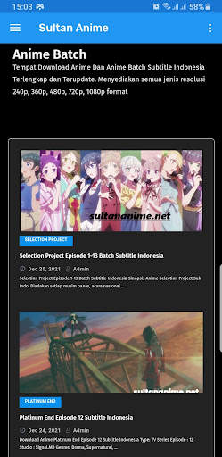 Download Anime - Sultan Anime screenshot 4