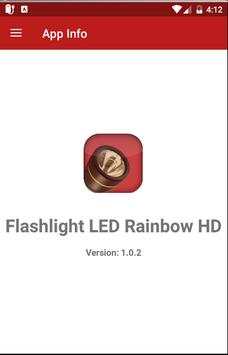 Flashlight LED Rainbow HD screenshot 5