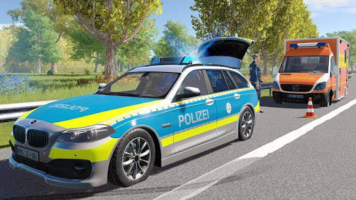 Spooky Stunt Crazy Police 3d screenshot 4