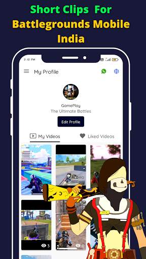 GamePlay: Clips for BGMI, WA Status Downloader screenshot 6