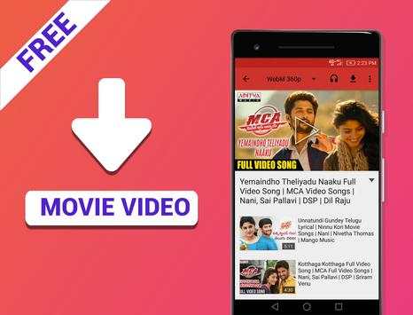 Movie Video Player screenshot 1