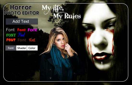 Horror Photo Editor screenshot 2