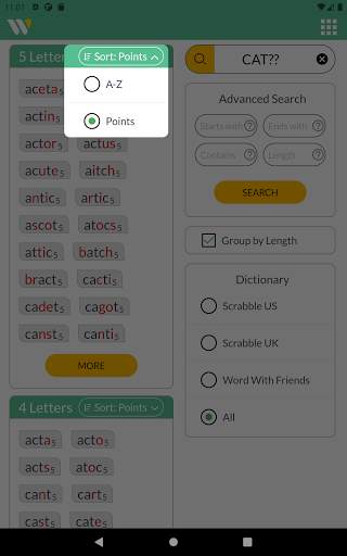 Wordfinder by WordTips screenshot 14
