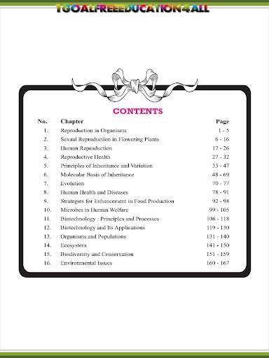 Class 12 Biology screenshot 1