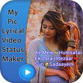My Pic Lyrical Video Status Maker logo