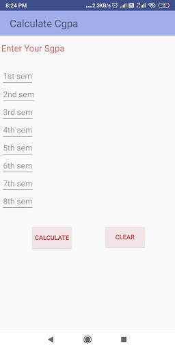 VTU(CBCS) SGPA CGPA CALCULATOR screenshot 6