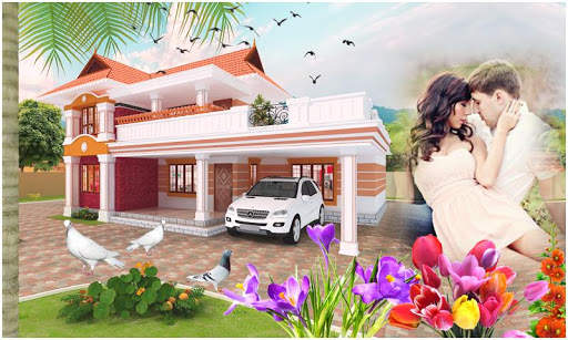 Beautiful Houses Photo Frames screenshot 5