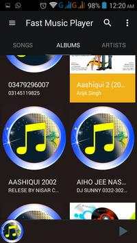 Fast Music player screenshot 2