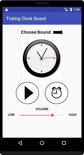 Ticking Clock Sound скриншот 1