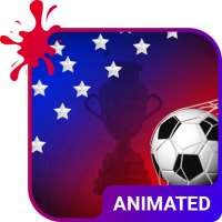 Soccer Cup Animated Keyboard   Live Wallpaper