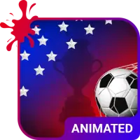 Soccer Cup Animated Keyboard   Live Wallpaper