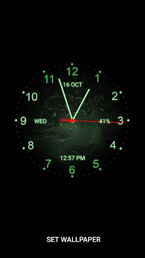 Analog Clock Lwp screenshot 1