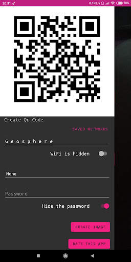 WiFi Qr - Share wifi profile screenshot 2