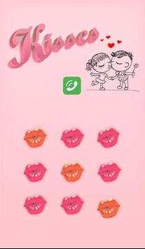 Applock Theme Kiss Love screenshot 3